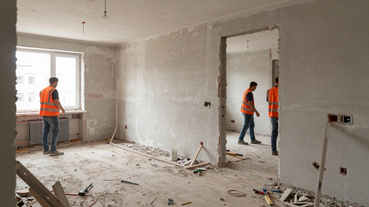 Что относится к ремонтным работам в квартире: полный список видов работ